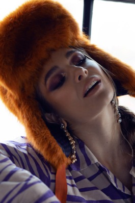 Gritty, glamorous urban fashion series with expressive styling and cinematic portraiture by Berlin photographer Miriam Dang