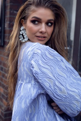 Gritty, glamorous urban fashion series with expressive styling and cinematic portraiture by Berlin photographer Miriam Dang