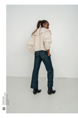 Editorial fashion lookbook exploring soft power, modern silhouettes and quiet confidence. Photographed by Berlin-based fashion photographer Miriam Dang.