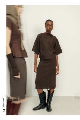 Editorial fashion lookbook exploring soft power, modern silhouettes and quiet confidence. Photographed by Berlin-based fashion photographer Miriam Dang.