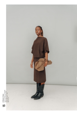 Editorial fashion lookbook exploring soft power, modern silhouettes and quiet confidence. Photographed by Berlin-based fashion photographer Miriam Dang.