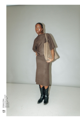 Editorial fashion lookbook exploring soft power, modern silhouettes and quiet confidence. Photographed by Berlin-based fashion photographer Miriam Dang.